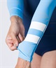 HURLEY ハーレー サーフスーツ GZLSSS25 ウェットスーツ ロンスプ レディース(GY/BL-M)