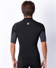 HURLEY ハーレー アドバンテージ プラス MZSPAD25 ウェットスーツ スプリング メンズ(BLACK-M)