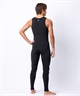 Hurley ハーレー ADVANTAGE PLUS 2×2mm MZLJAD25 メンズ ウェットスーツ ロングジョン ムラサキスポーツ(BLACK-M)