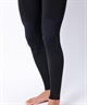 Hurley ハーレー ADVANTAGE PLUS 2×2mm MZLJAD25 メンズ ウェットスーツ ロングジョン ムラサキスポーツ(BLACK-M)