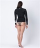 HURLEY ハーレー アドバンテージ プラス GZFZJK25 ウェットスーツ ロングジャケット レディース(BLACK-M)