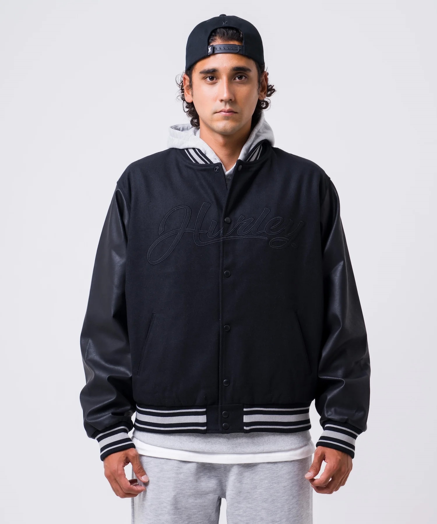 Hurley ハーレー アウター スタジャン メンズ アーティフィシャル