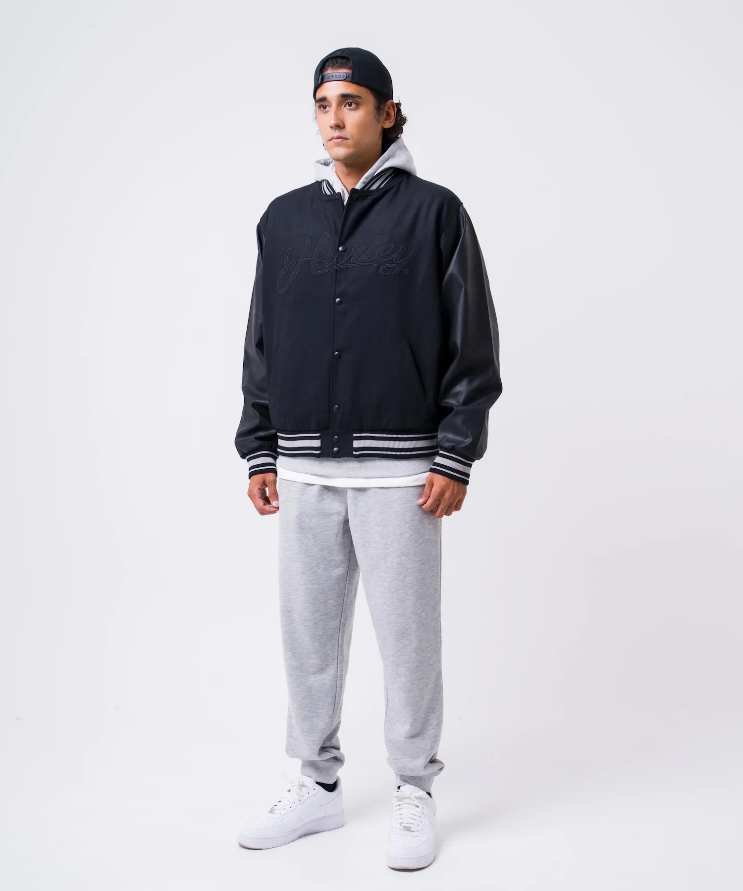 Hurley ハーレー アウター スタジャン メンズ アーティフィシャル