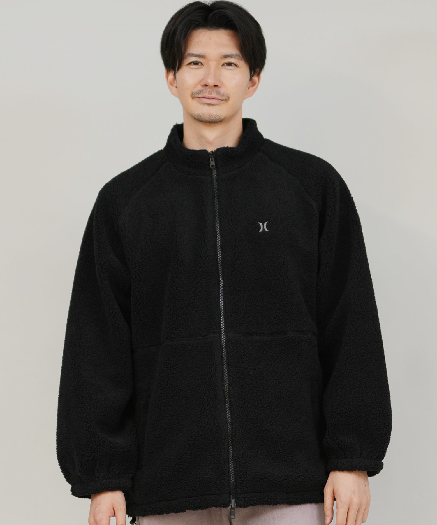 Hurley ハーレー ジャケット メンズ リバーシブル ボア オーバーサイズ