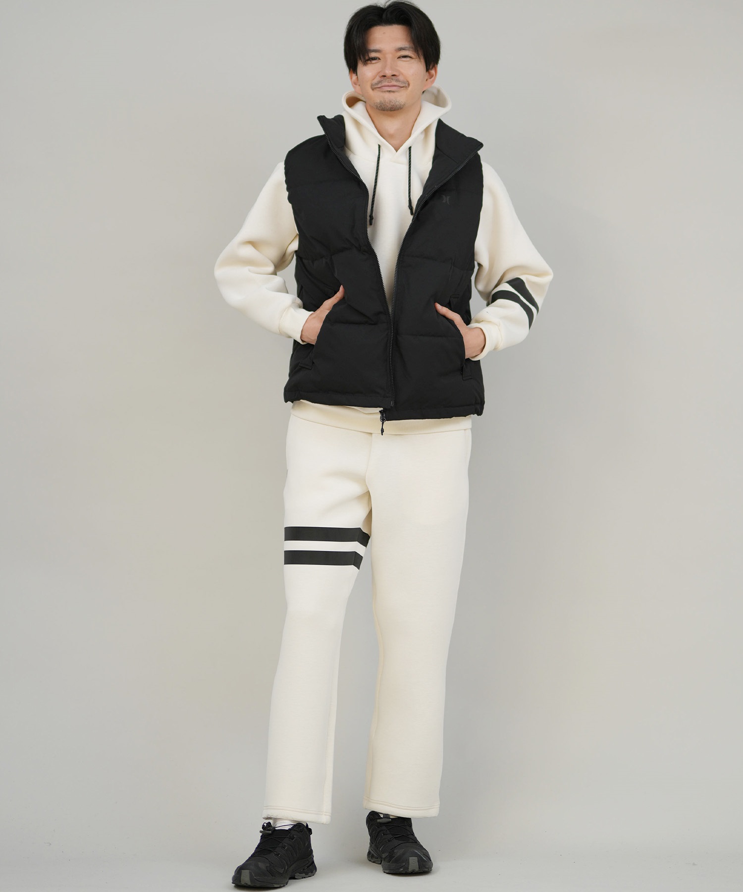 Hurley ハーレー ベスト メンズ オーバーサイズ PHANTOM PUFFER VEST