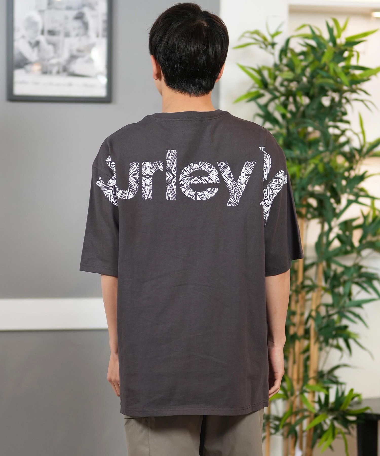 Hurley ハーレー 半袖 Tシャツ メンズ バックプリント オーバー Hurley ハーレー 半袖 Tシャツ メンズ バックプリント オーバー