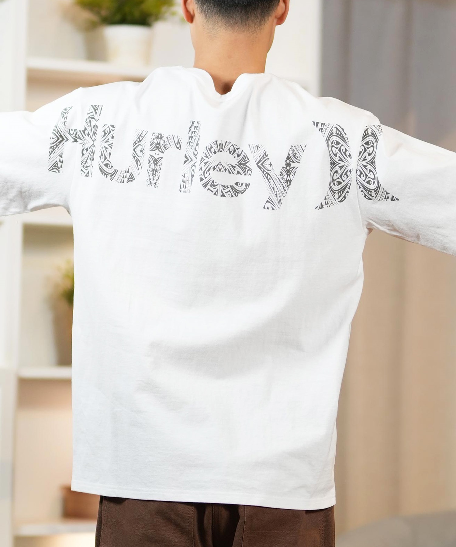Hurley ハーレー 半袖 Tシャツ メンズ バックプリント オーバー Hurley ハーレー 半袖 Tシャツ メンズ バックプリント オーバー