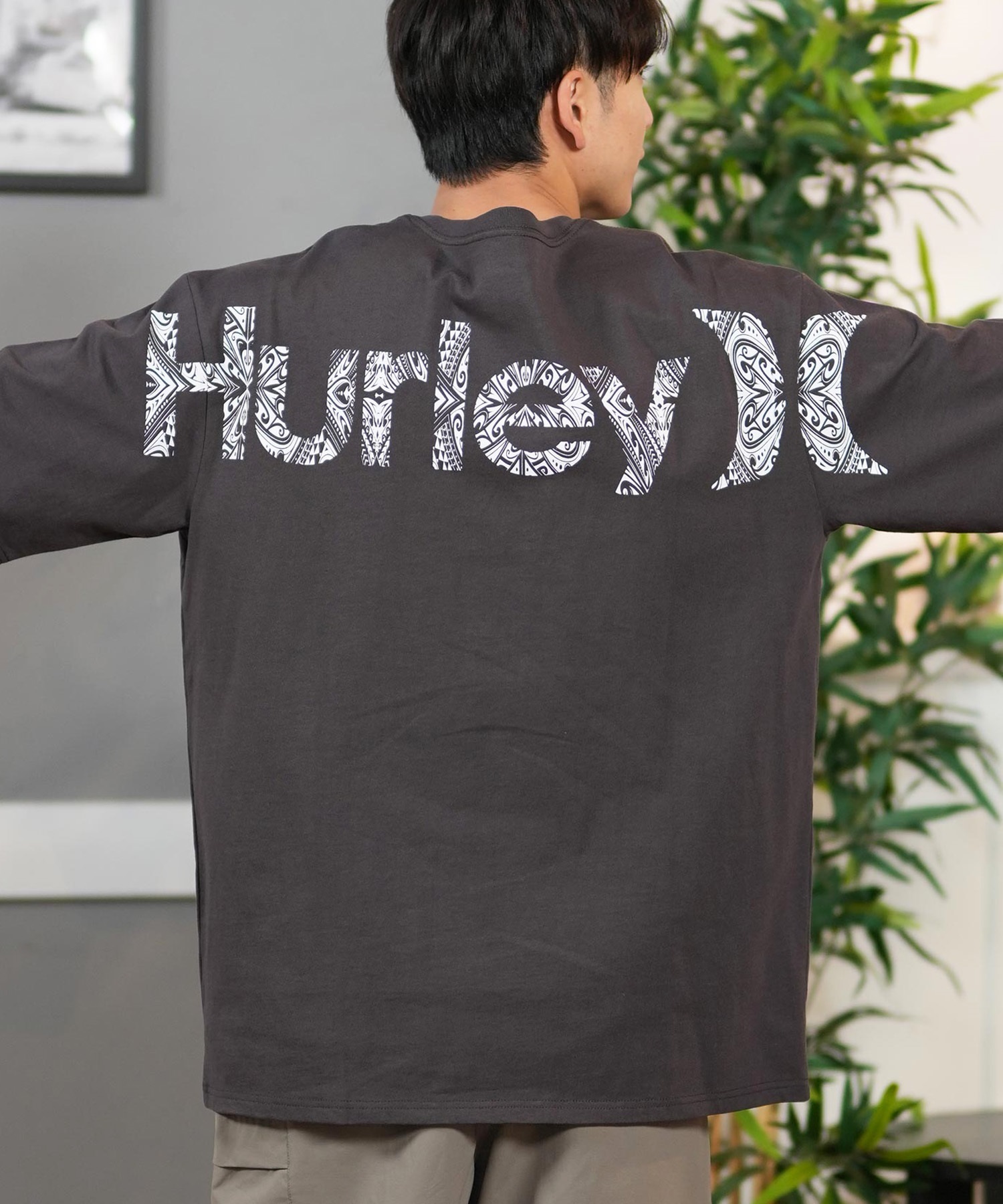 Hurley ハーレー 半袖 Tシャツ メンズ バックプリント オーバー