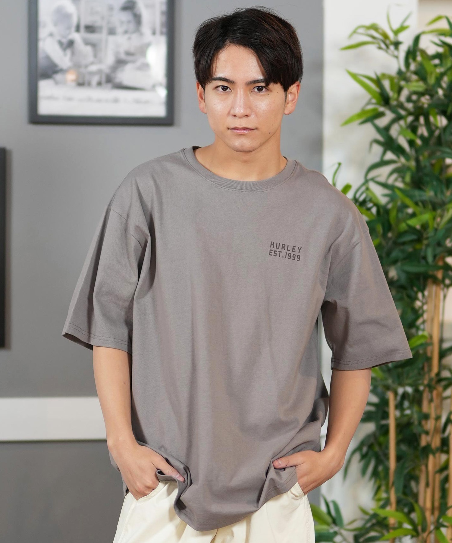 Hurley ハーレー 半袖 Tシャツ メンズ バックプリント オーバー