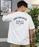 Hurley ハーレー 半袖 Tシャツ メンズ バックプリント オーバーサイズ COLLEGE OVRSZD SS TEE MCSS251055(WHT-S)