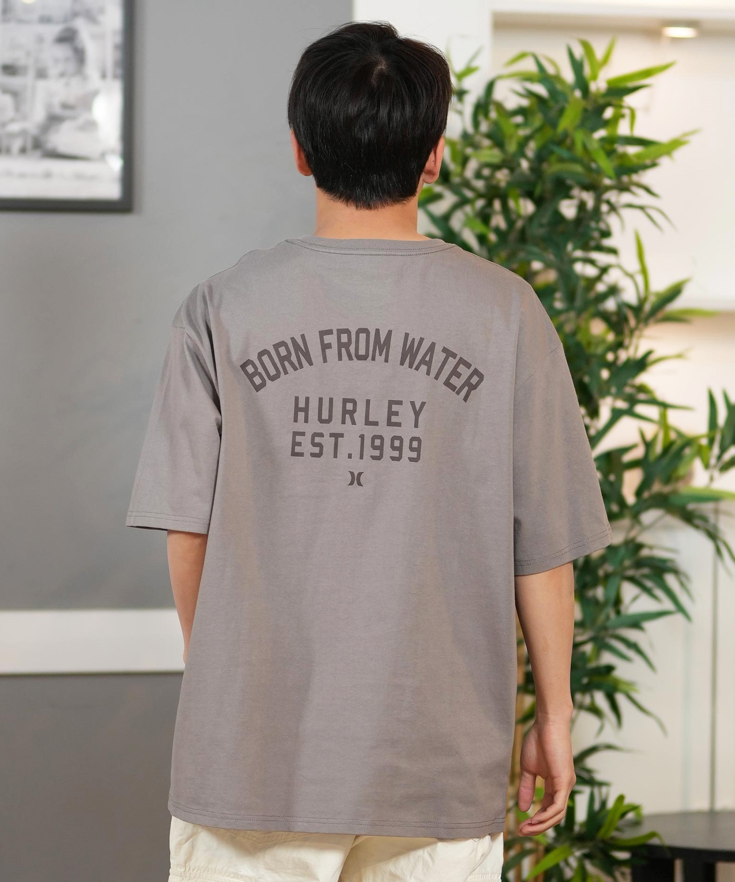 Hurley ハーレー 半袖 Tシャツ メンズ バックプリント オーバー