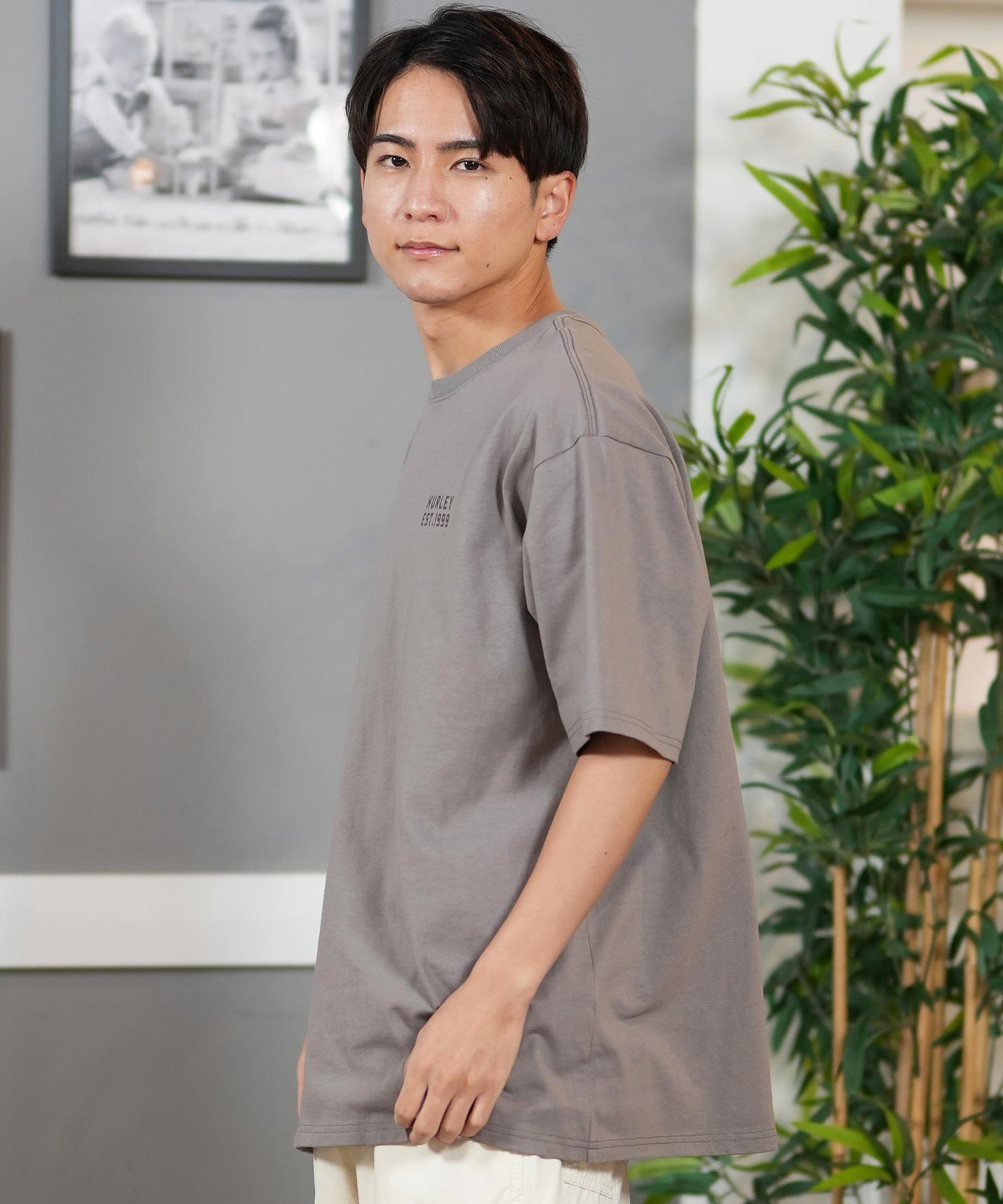 Hurley ハーレー 半袖 Tシャツ メンズ バックプリント オーバー
