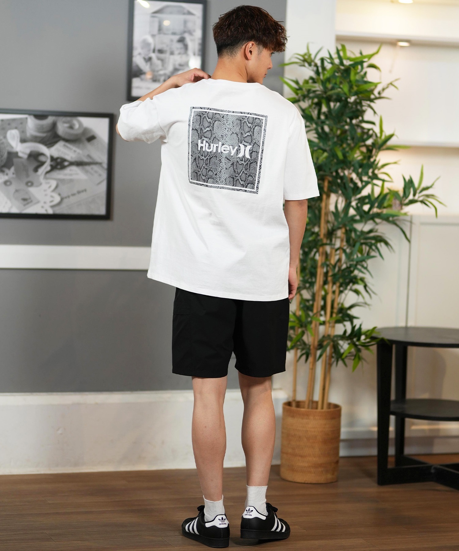 Hurley ハーレー 半袖 Tシャツ メンズ バックプリント オーバーサイズ