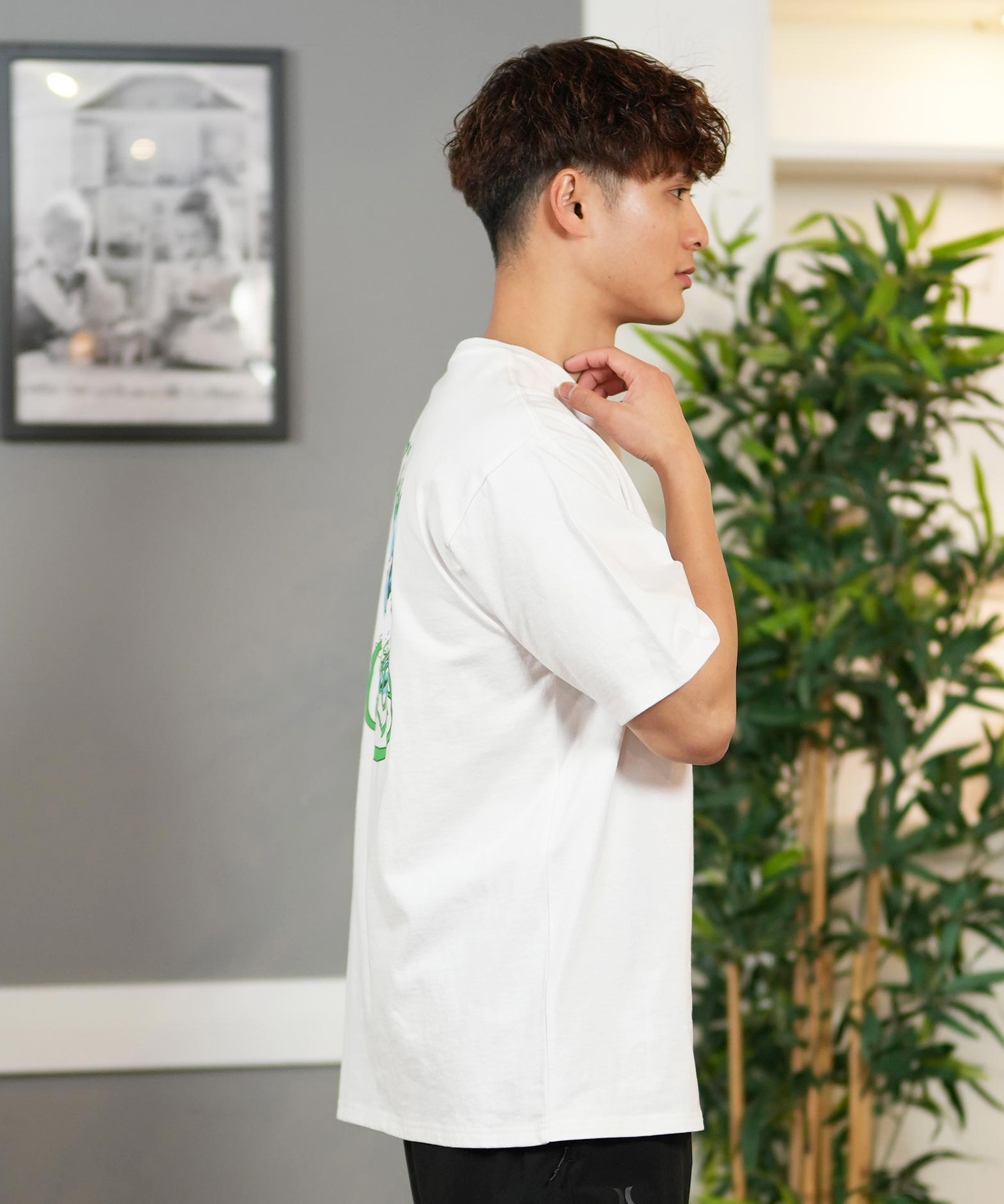 Hurley ハーレー 半袖 Tシャツ メンズ バックプリント オーバー