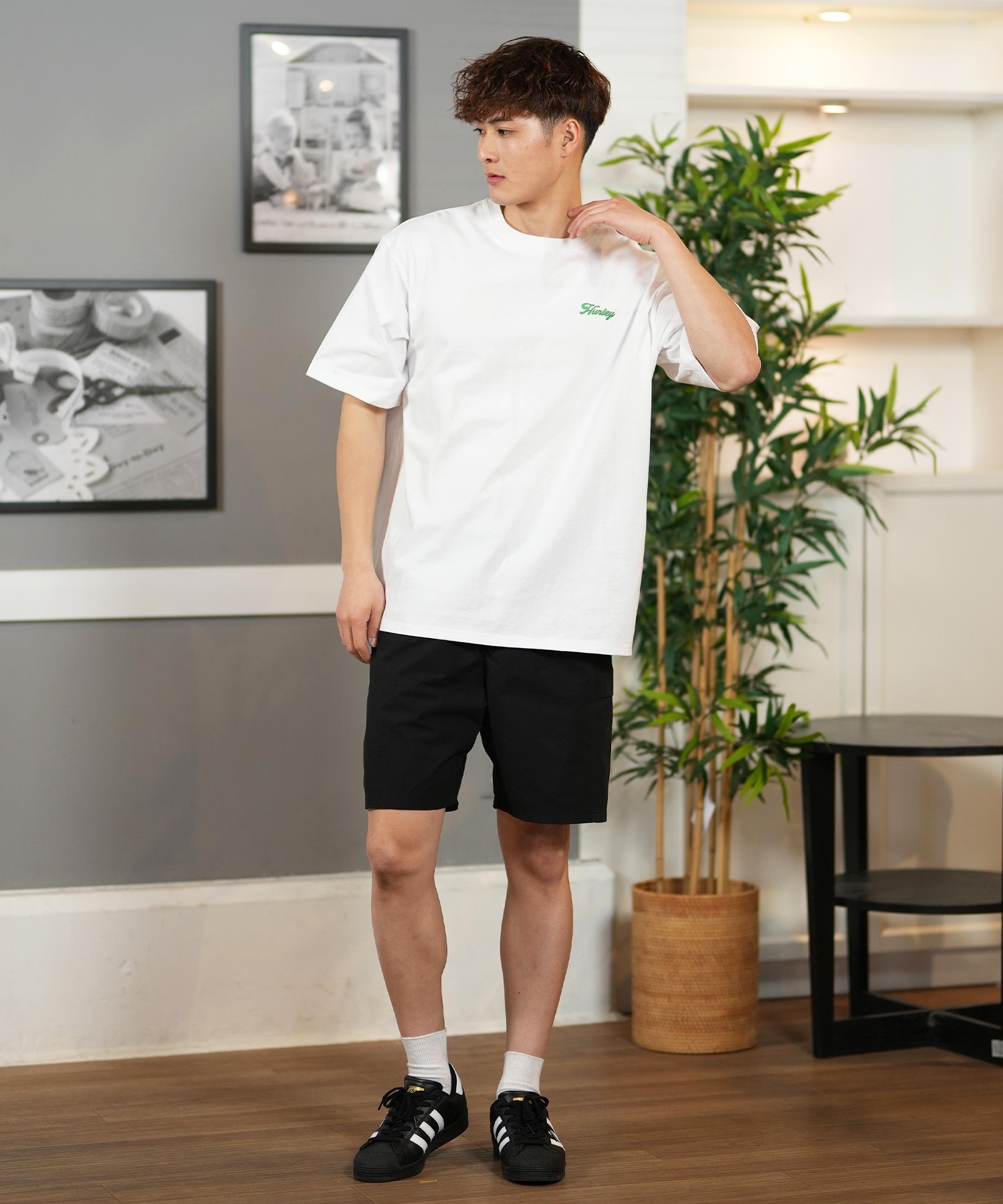 Hurley ハーレー 半袖 Tシャツ メンズ バックプリント オーバーサイズ