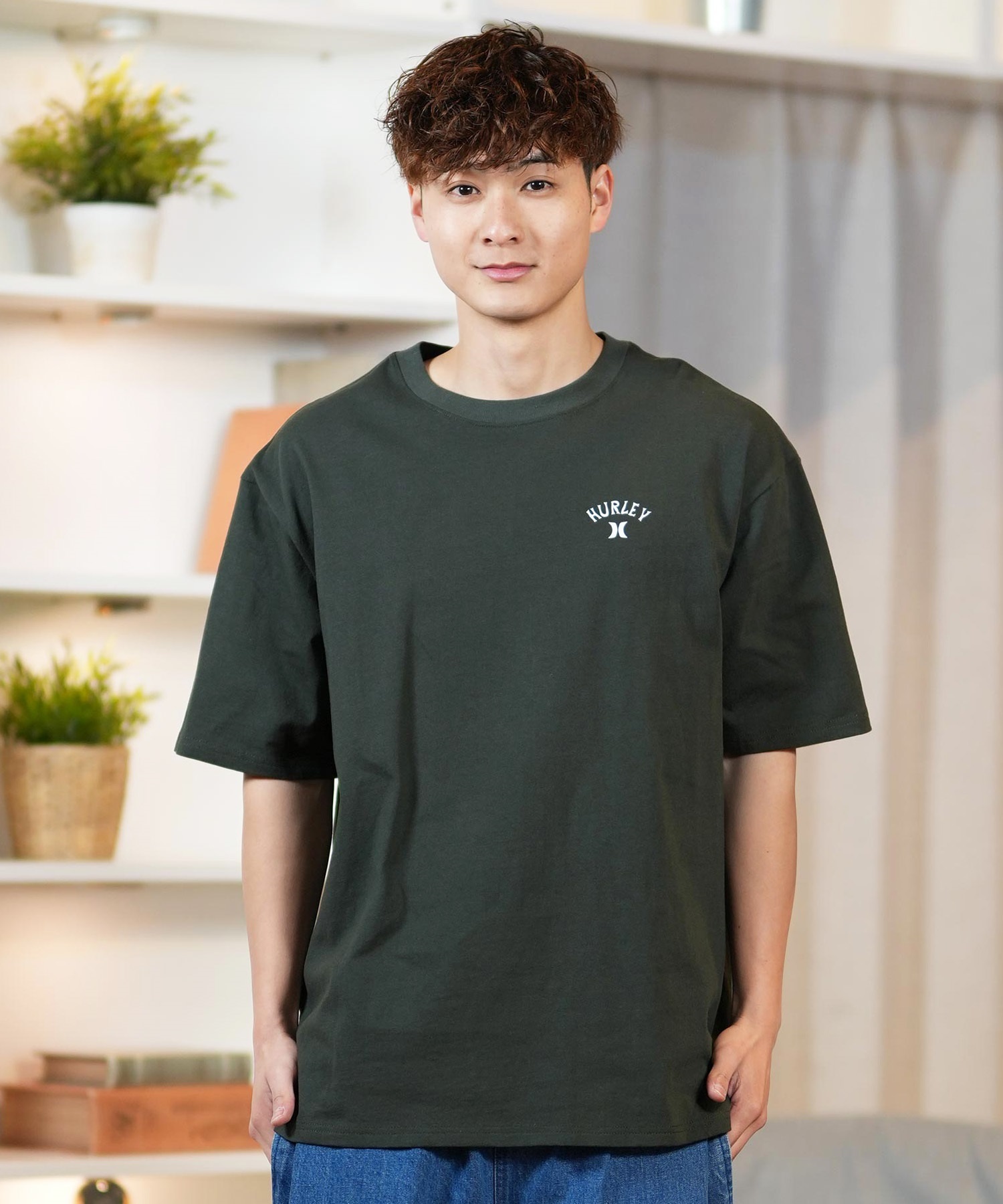 Hurley ハーレー 半袖 Tシャツ メンズ バックプリント オーバーサイズ