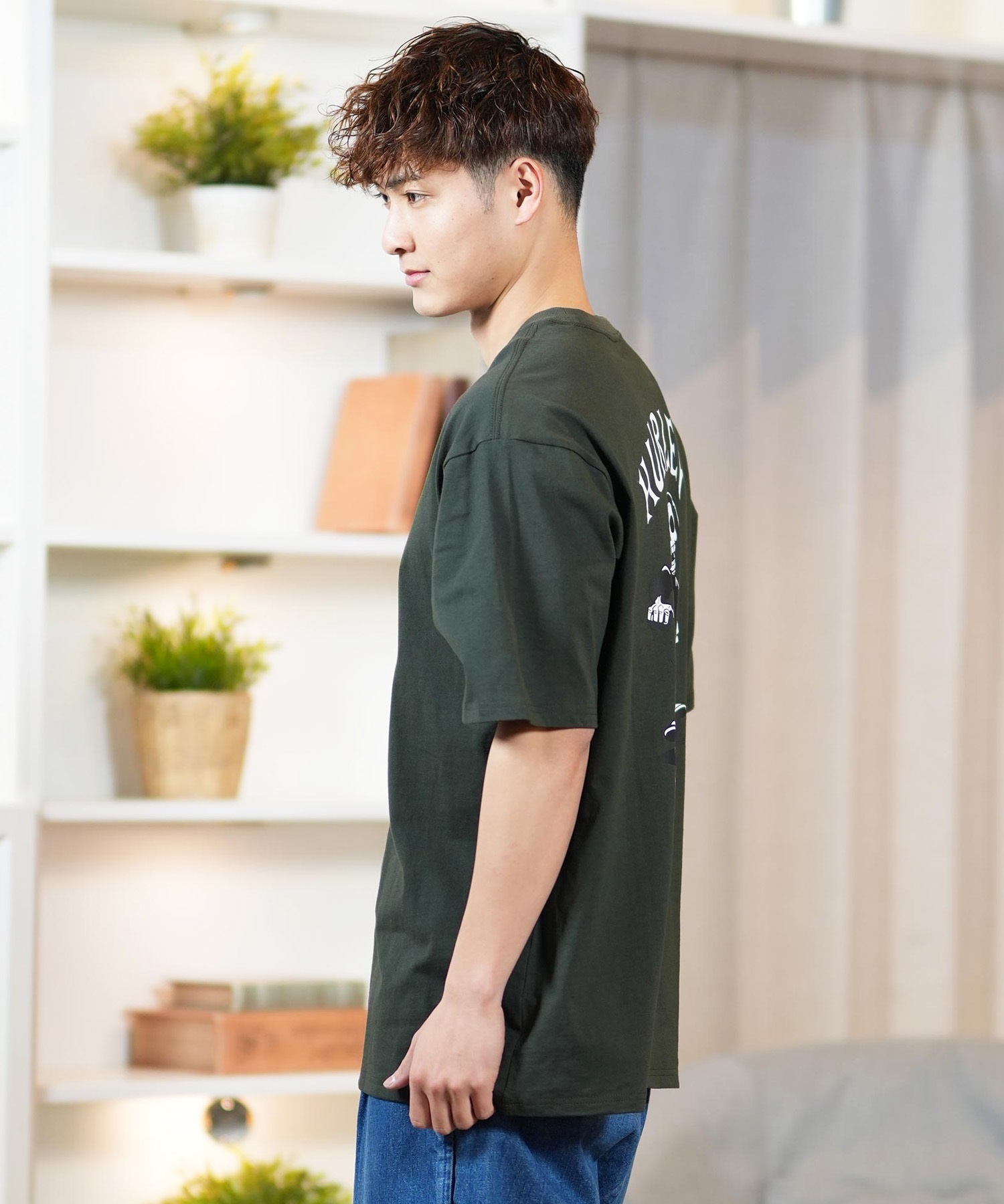 Hurley ハーレー 半袖 Tシャツ メンズ バックプリント オーバーサイズ