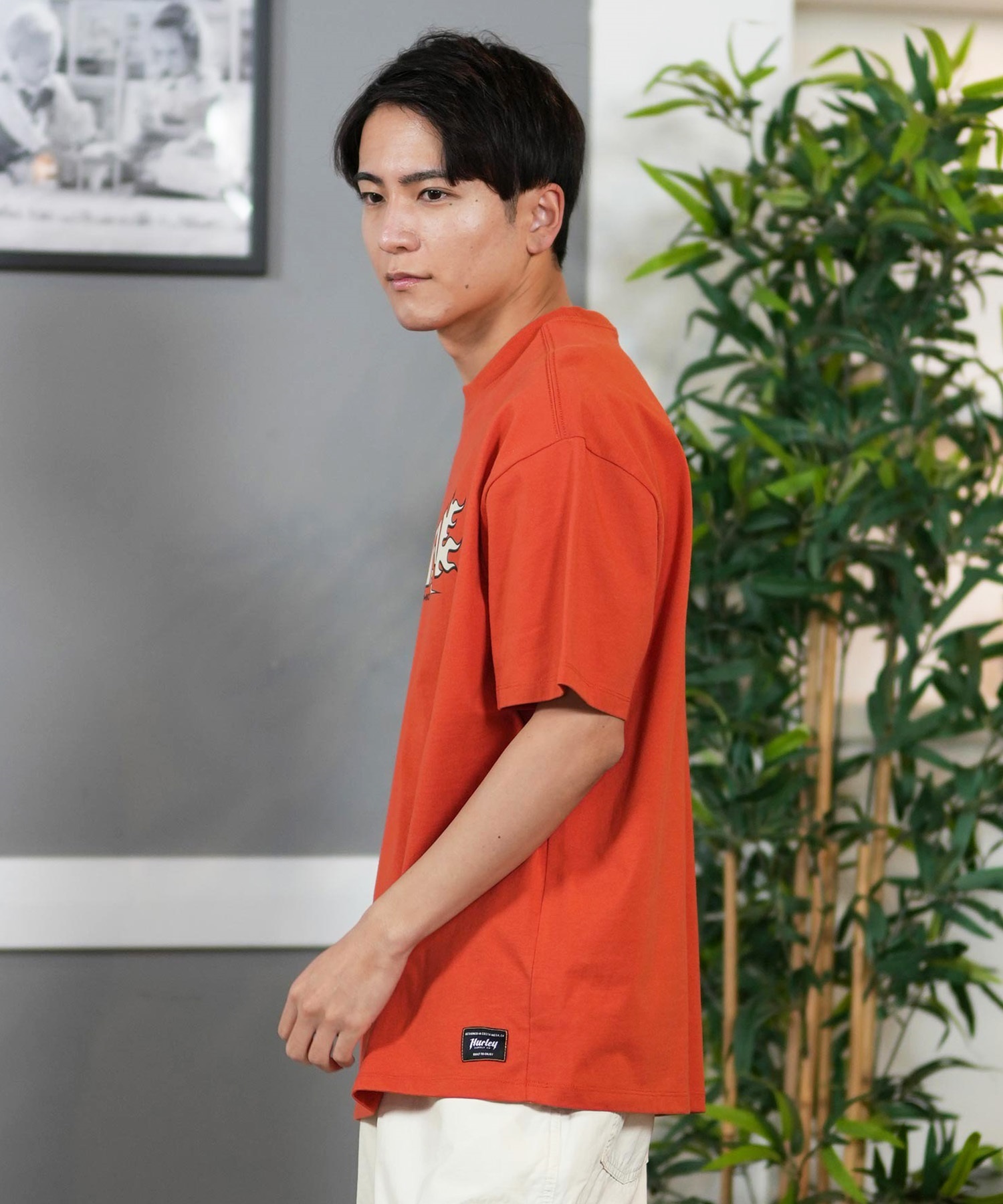 Hurley ハーレー 半袖 Tシャツ メンズ フロントプリント BURNT SS TEE