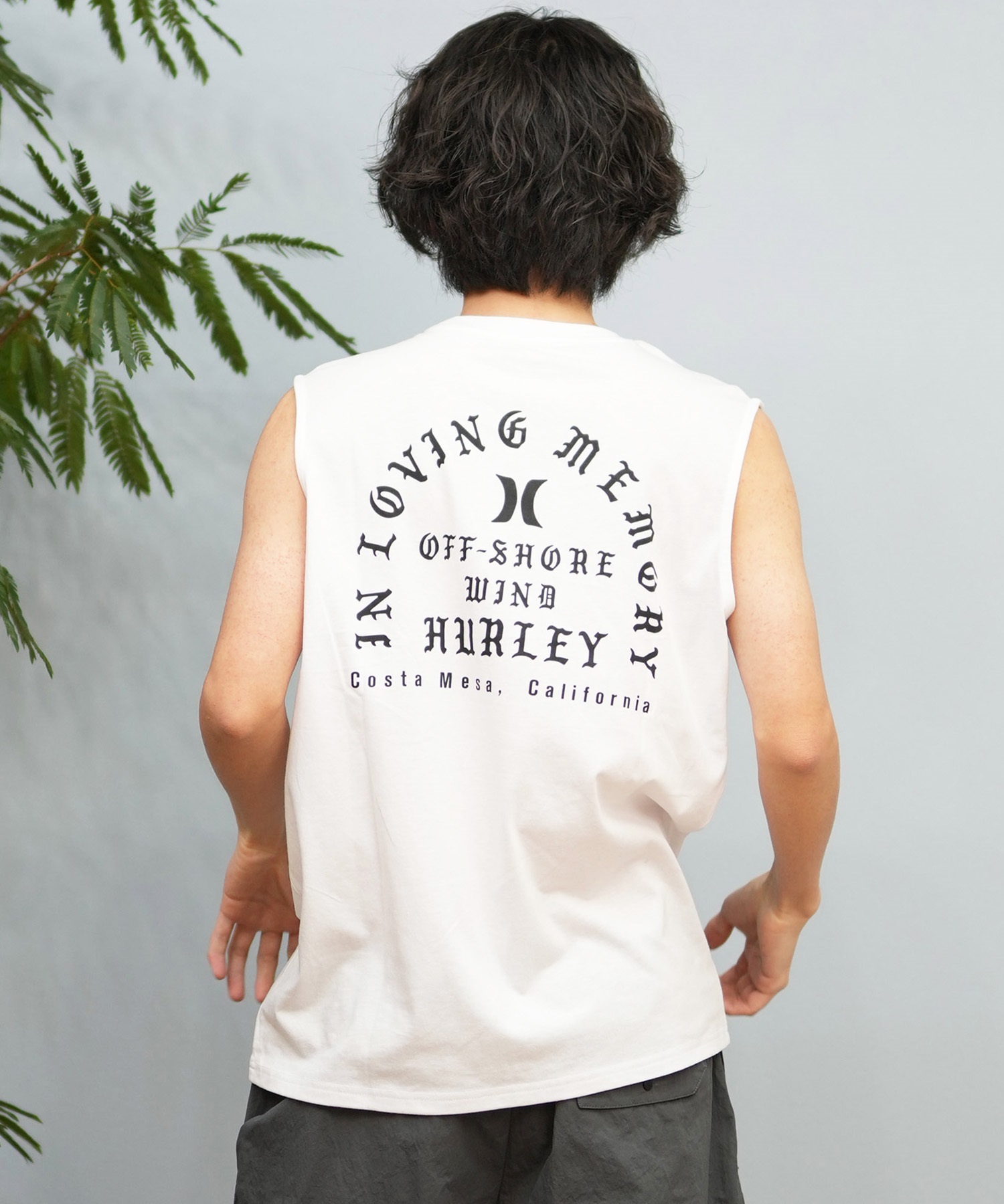 Hurley ハーレー タンクトップ メンズ バックプリント