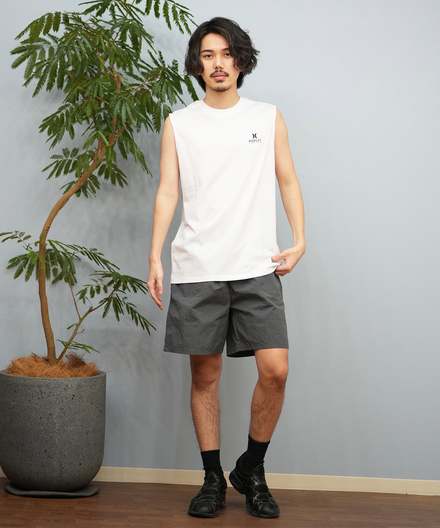 Hurley ハーレー タンクトップ メンズ バックプリント