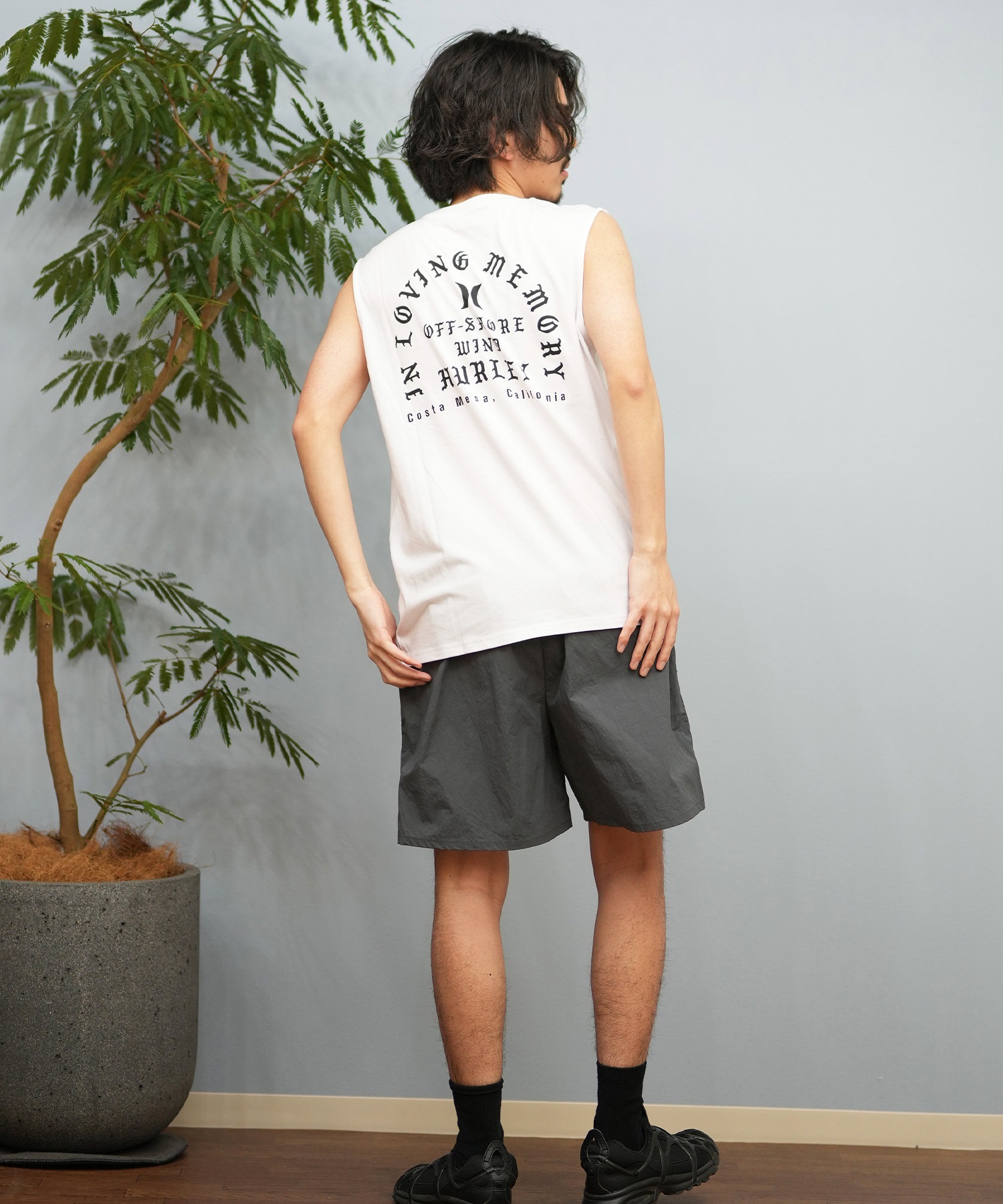 Hurley ハーレー タンクトップ メンズ バックプリント