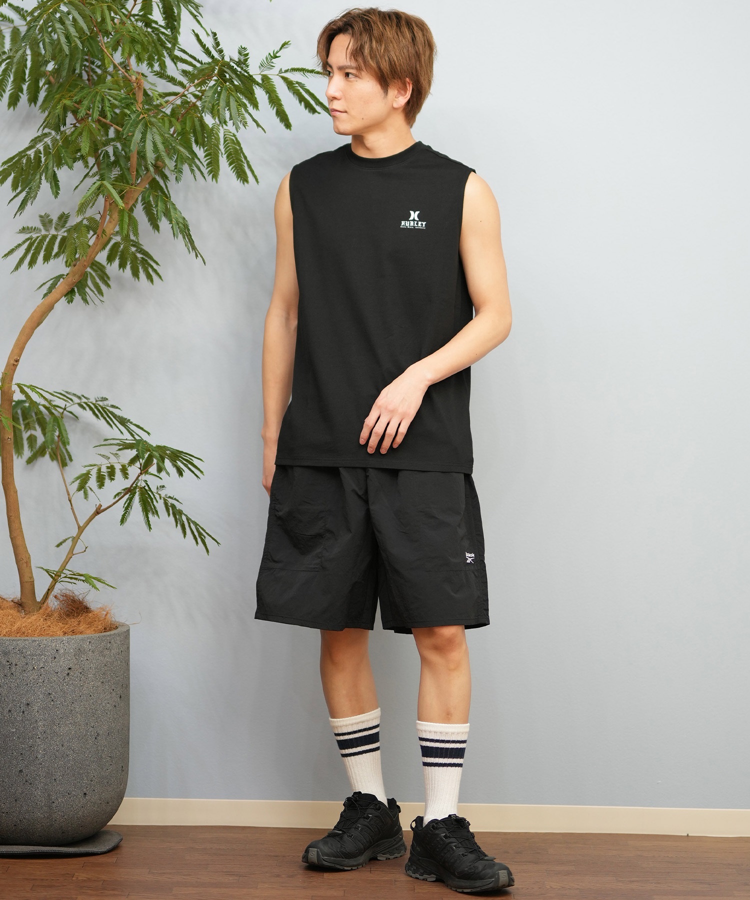 Hurley ハーレー タンクトップ メンズ バックプリント