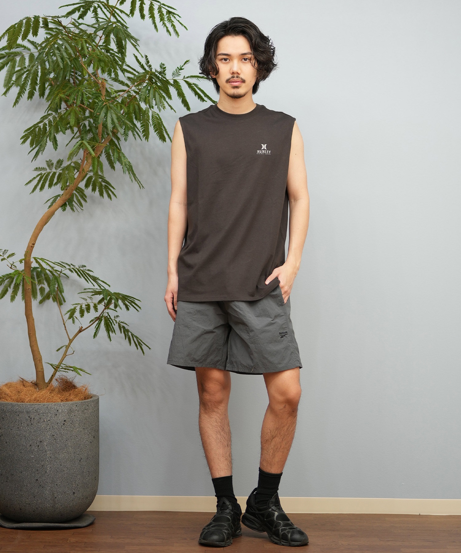 Hurley ハーレー タンクトップ メンズ バックプリント