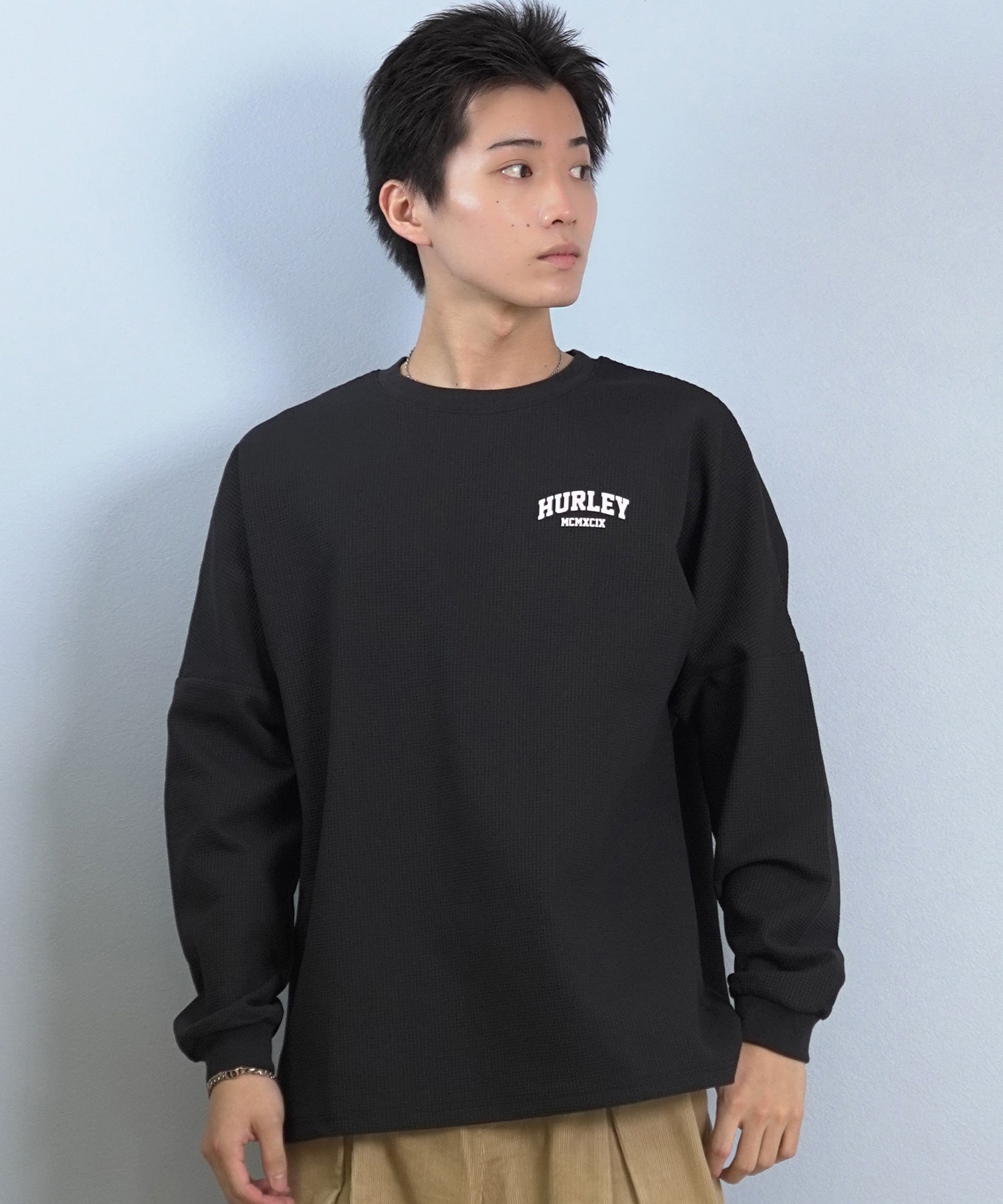 Hurley ハーレー 長袖 Tシャツ ロンT メンズ オーバーサイズ THERMAL