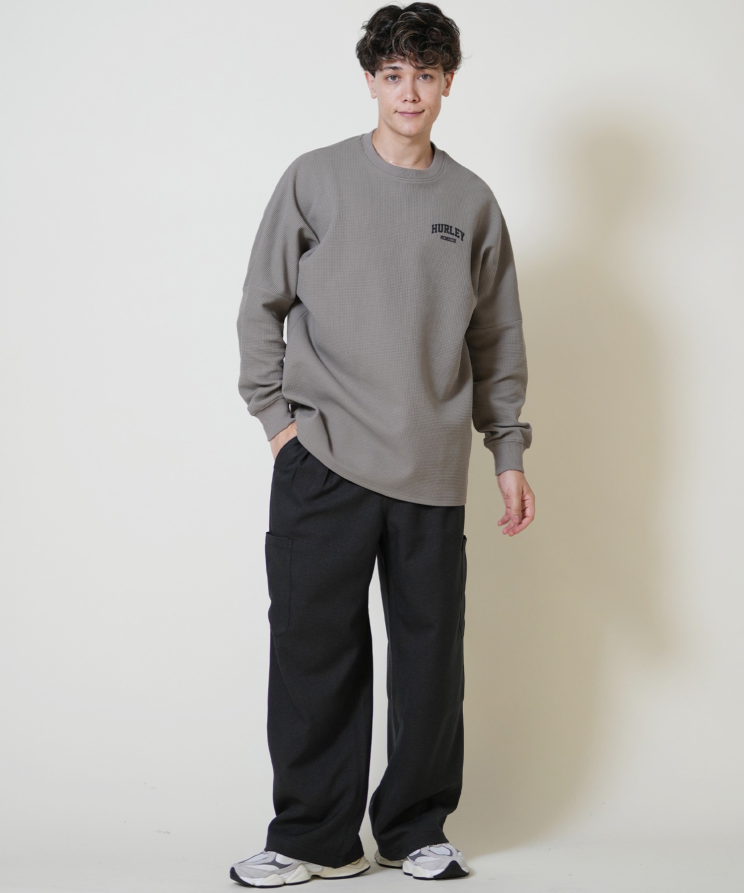 Hurley ハーレー 長袖 Tシャツ ロンT メンズ オーバーサイズ THERMAL