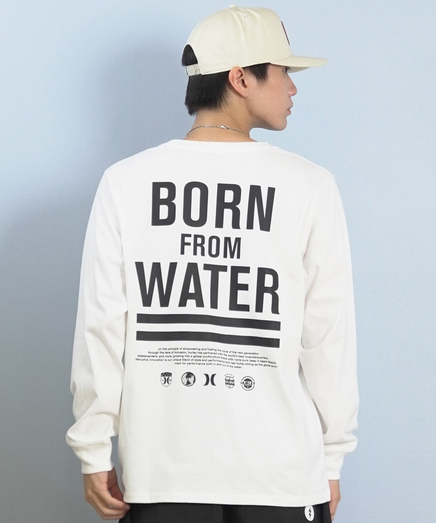 Hurley ハーレー 長袖 Tシャツ ロンT メンズ レギュラーフィット BORN