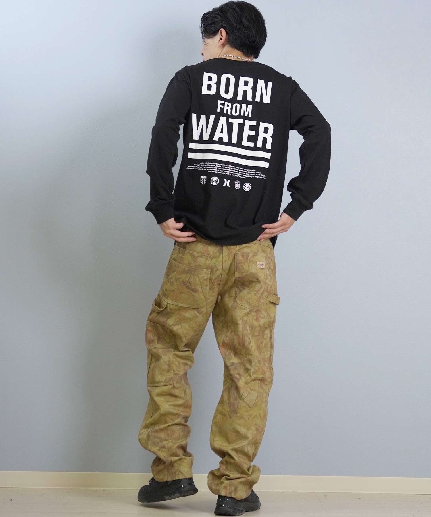 Hurley ハーレー 長袖 Tシャツ ロンT メンズ レギュラーフィット BORN