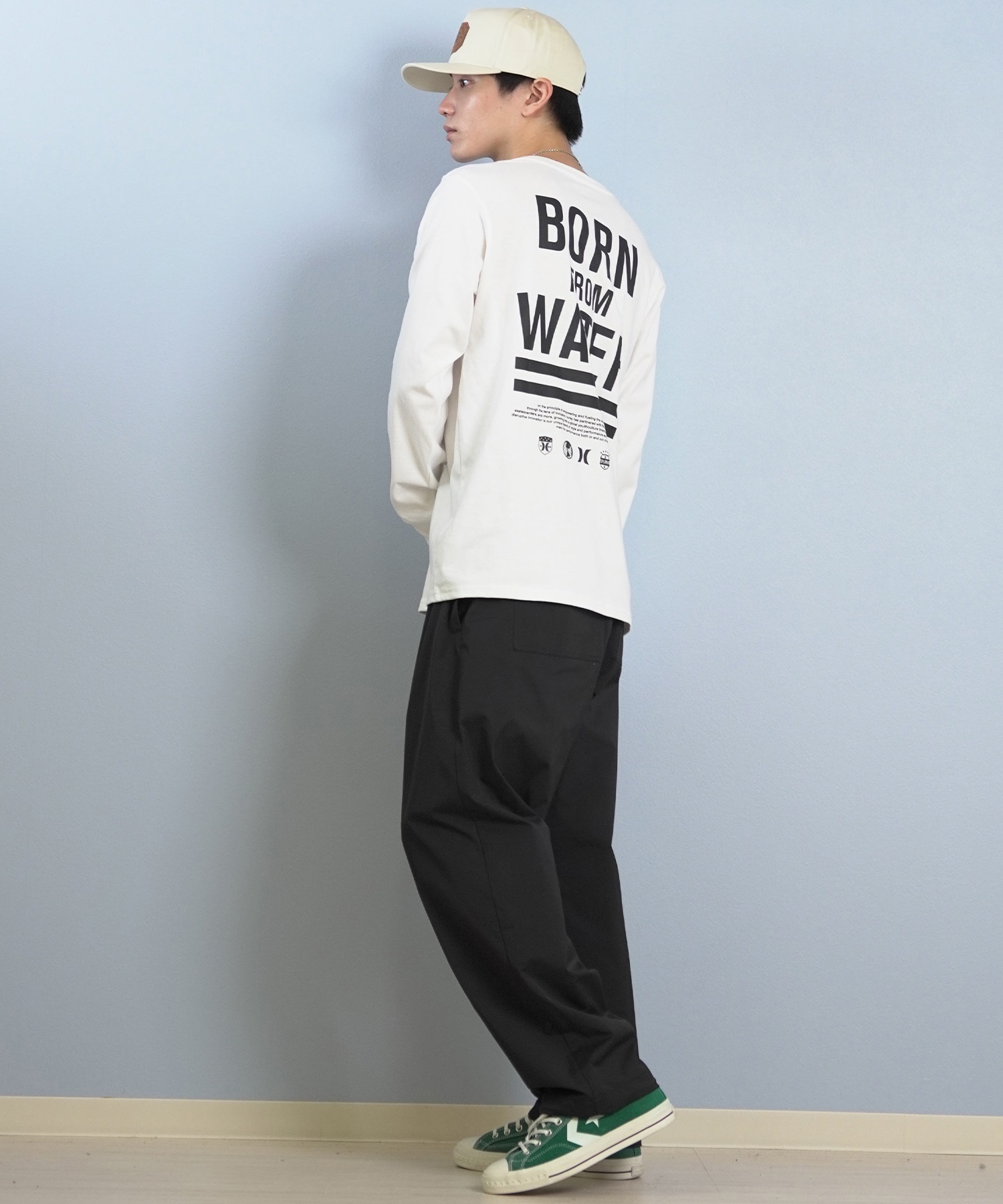 Hurley ハーレー 長袖 Tシャツ ロンT メンズ レギュラーフィット BORN