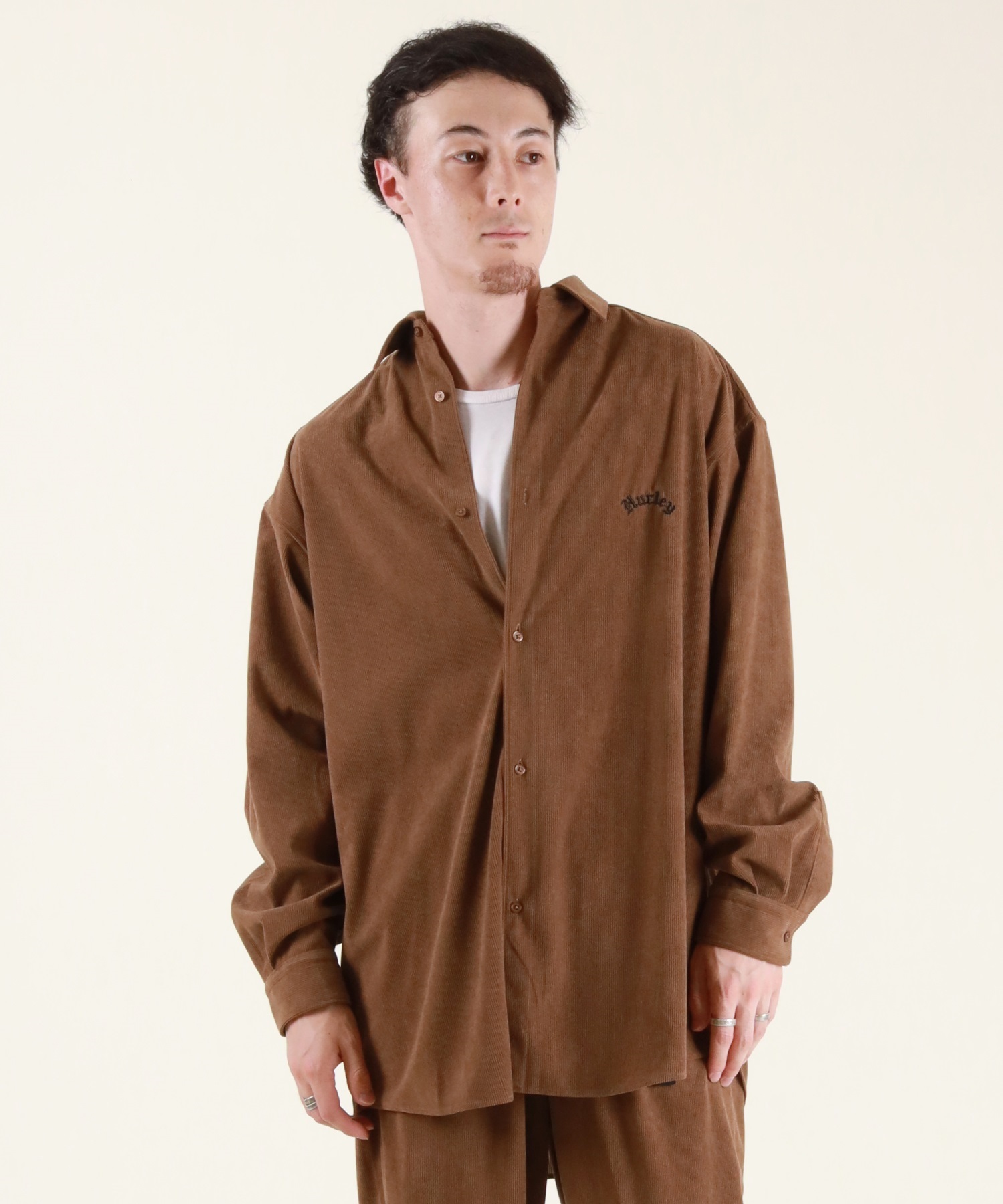 Hurley ハーレー 長袖 シャツ メンズ コーデュロイ MCWV252045 ロング