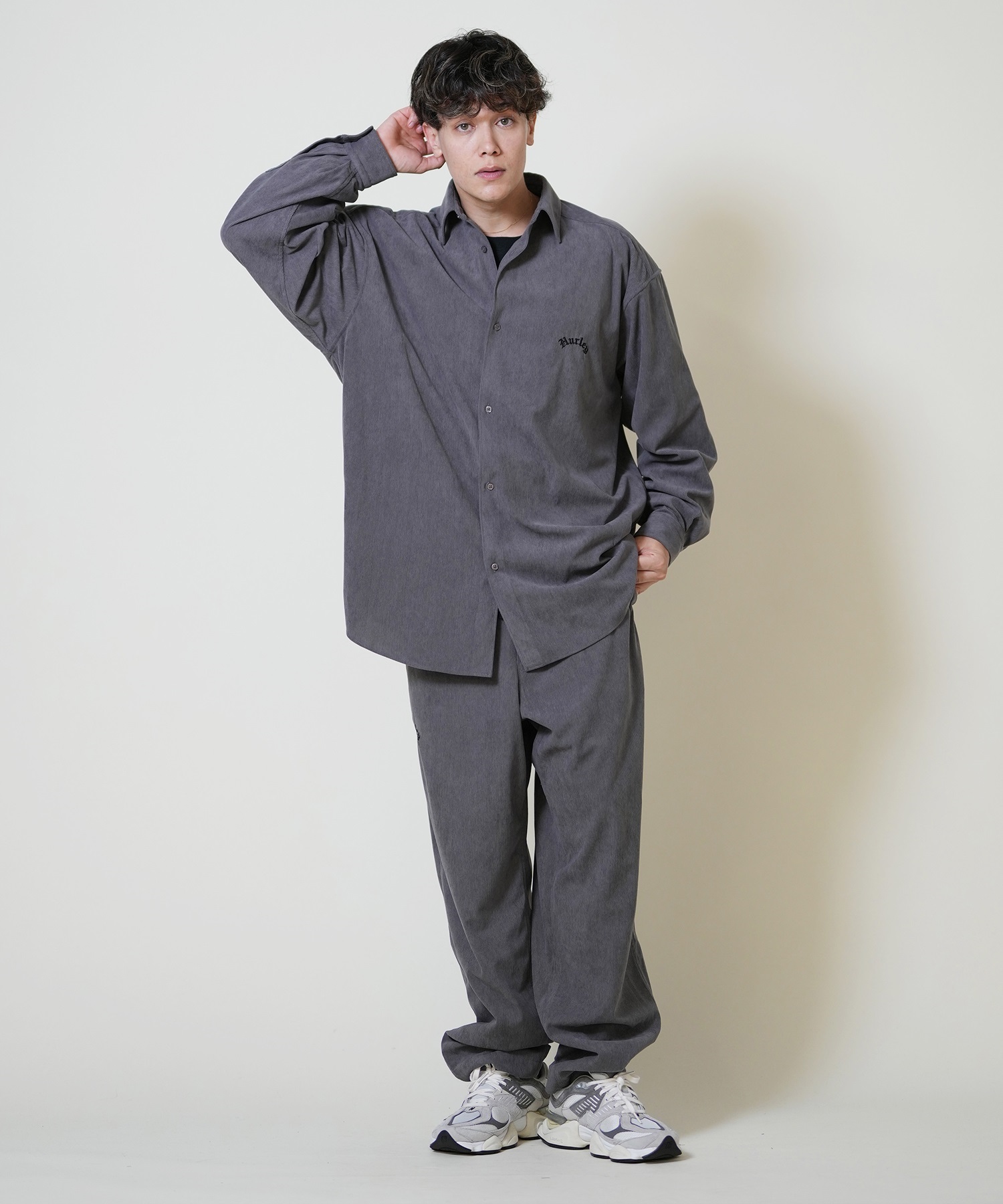 Hurley ハーレー 長袖 シャツ メンズ コーデュロイ MCWV252045 ロング