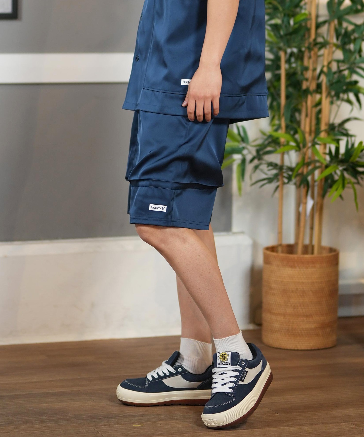 Hurley ハーレー ショートパンツ メンズ サテンショーツ