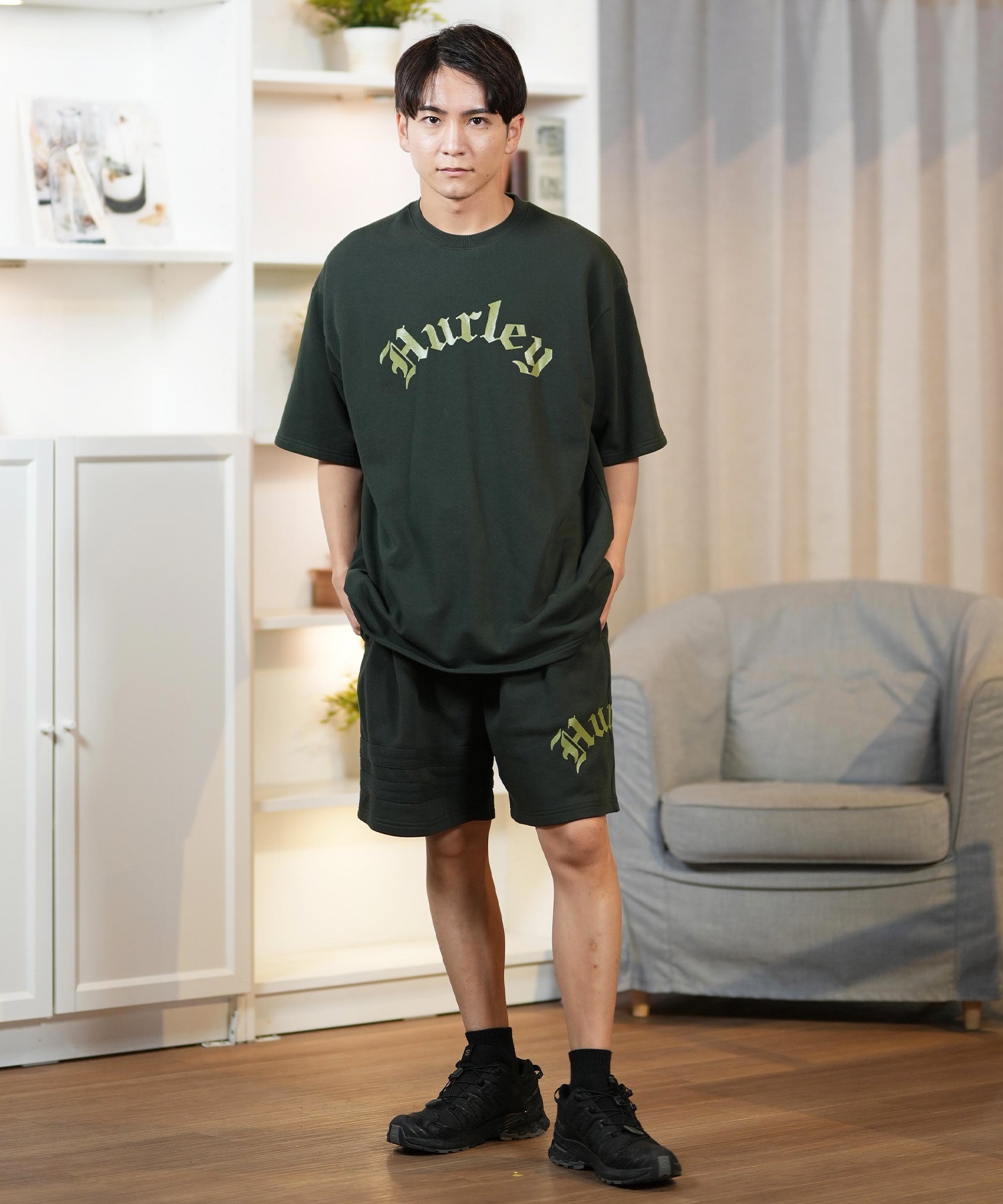 Hurley ハーレー ショートパンツ メンズ スウェットショーツ