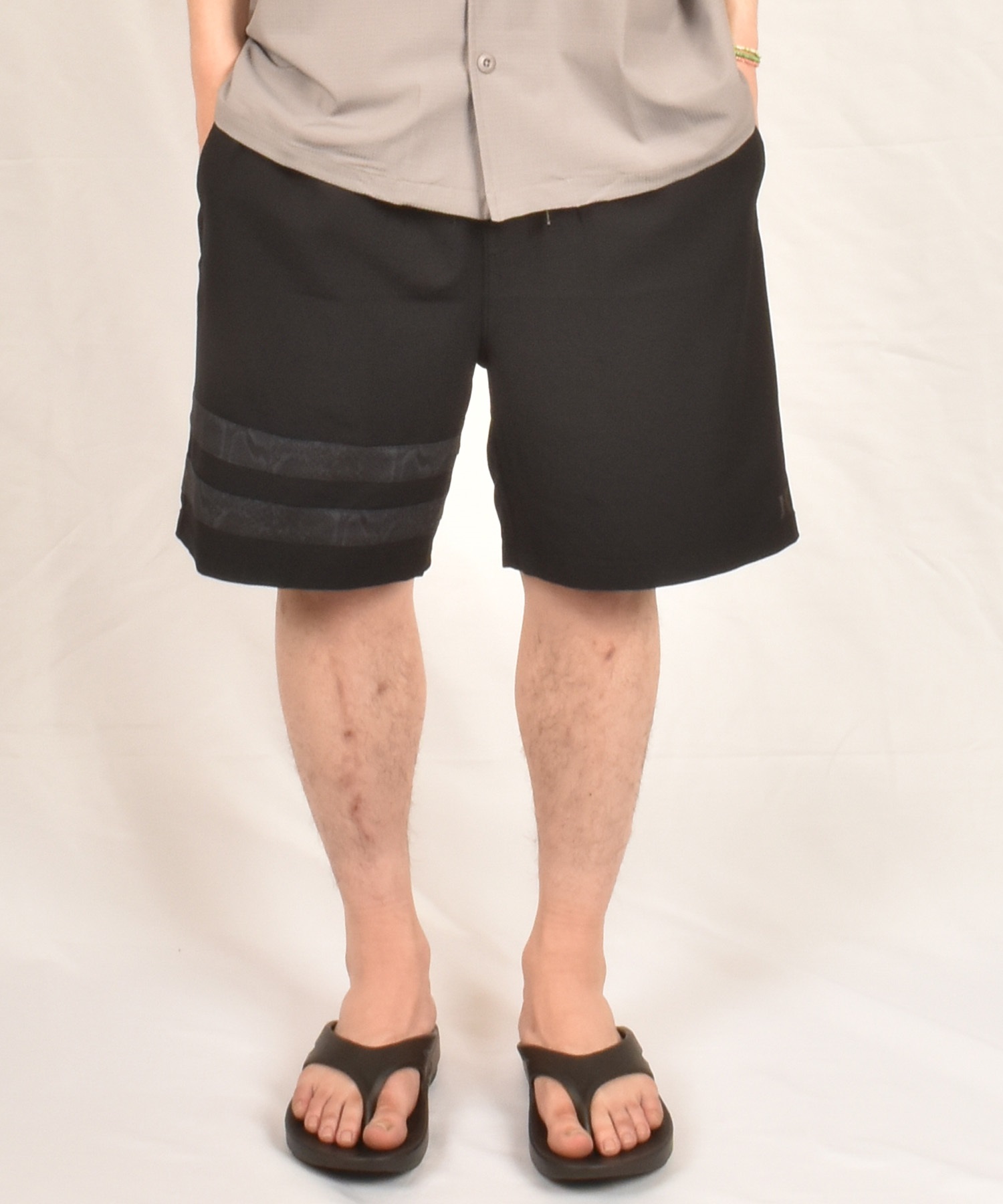 Hurley ハーレー 水着 海パン トランクス サーフパンツ メンズ ハーフパンツ 短パン 19インチ 水陸両用 撥水 吸水速乾 MWS07912(011-S)