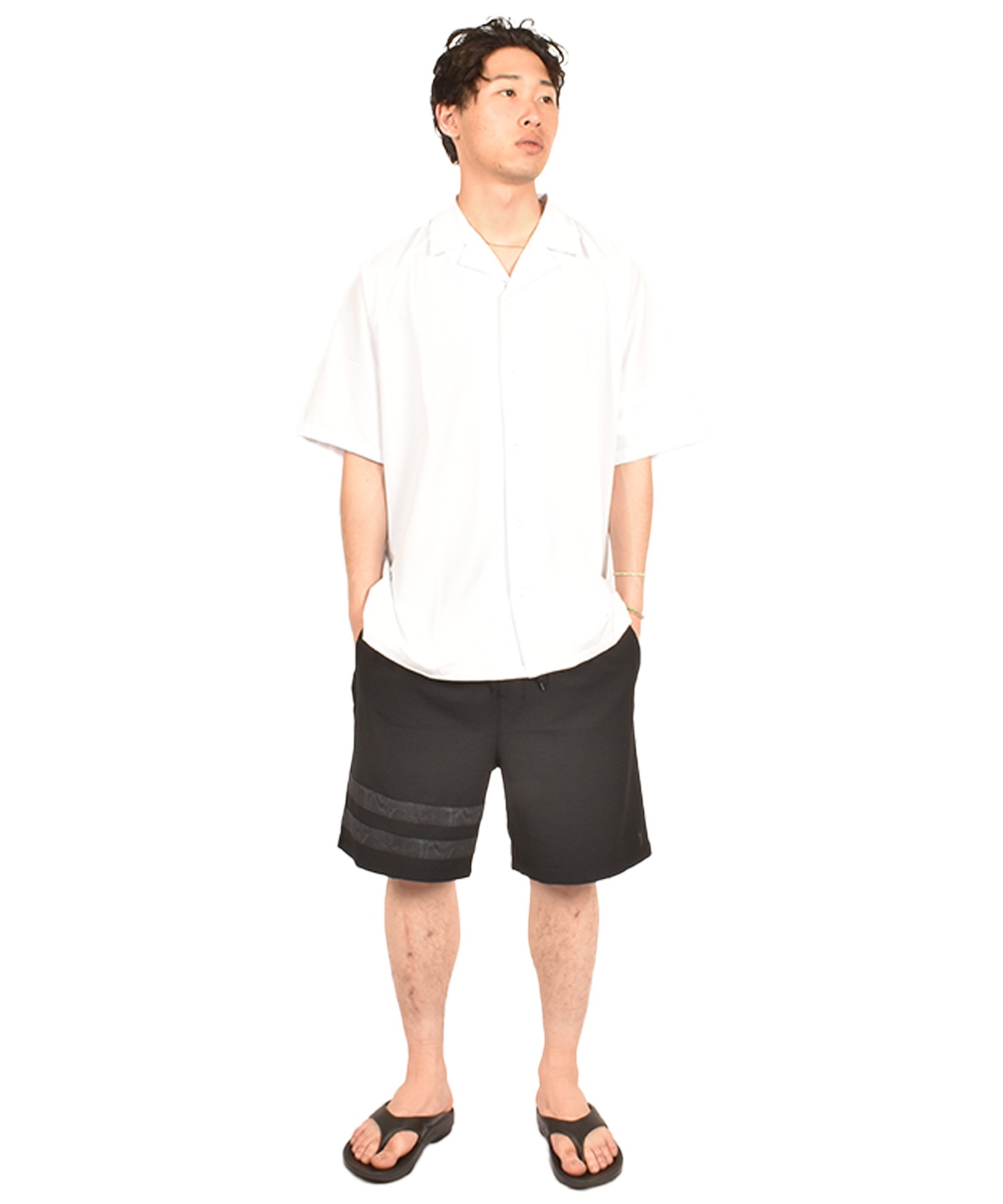 Hurley ハーレー 水着 海パン トランクス サーフパンツ メンズ ハーフパンツ 短パン 19インチ 水陸両用 撥水 吸水速乾 MWS07912(011-S)