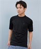 Hurley ハーレー 水着 ラッシュガード 半袖 Tシャツ メンズ ロゴ シンプル MSRG251004(BKBK-M)