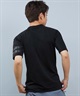 Hurley ハーレー 水着 ラッシュガード 半袖 Tシャツ メンズ ロゴ シンプル MSRG251004(BKBK-M)