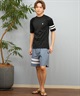 Hurley ハーレー 水着 ラッシュガード 半袖 Tシャツ メンズ ロゴ シンプル MSRG251004(BKBK-M)