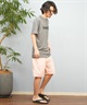 Hurley ハーレー 水着 ラッシュガード 半袖 Tシャツ メンズ 水陸両用 UVカット ロゴ MSRG251006(WHT-S)