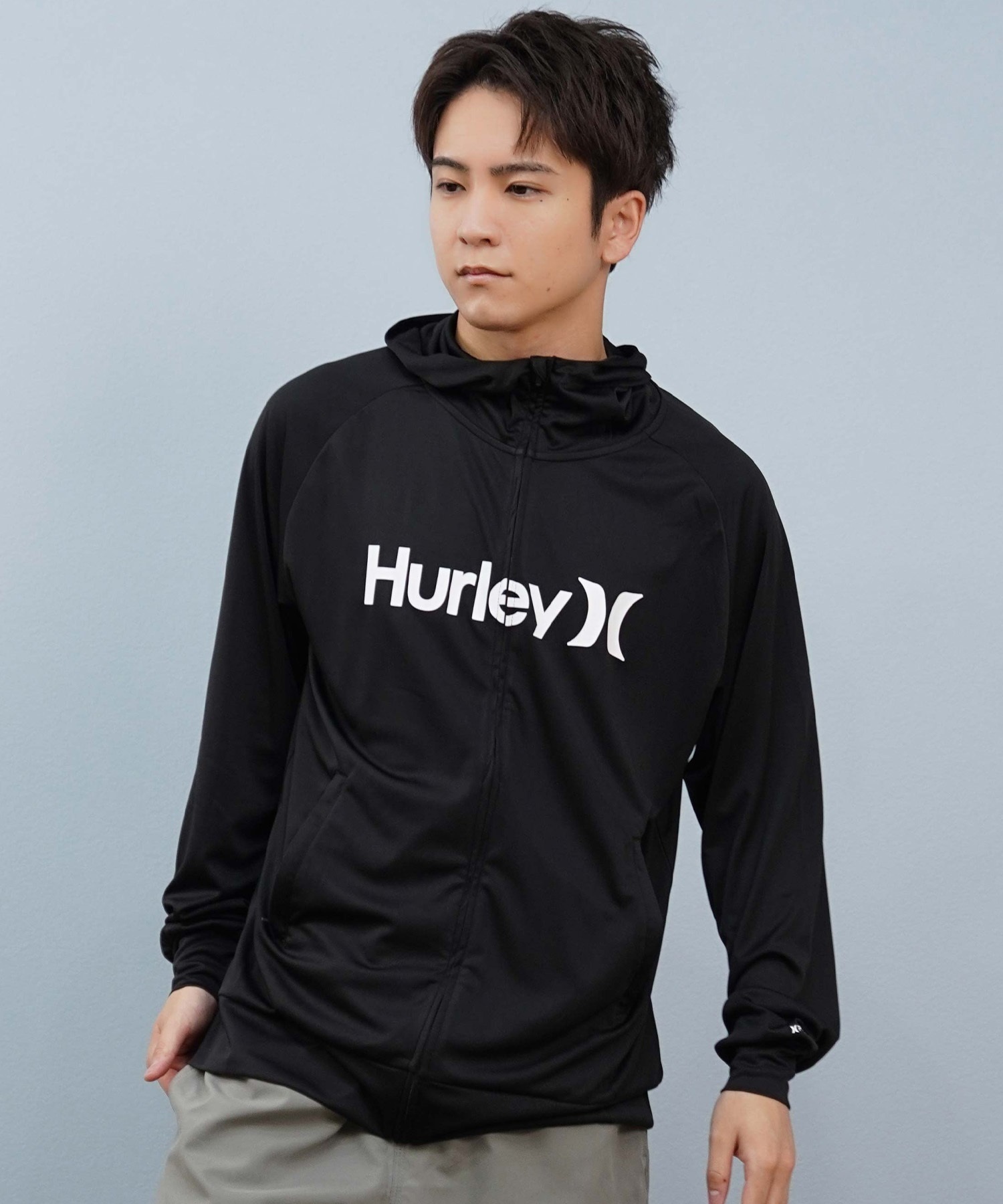 Hurley ハーレー 水着 ラッシュガード ジップアップ パーカー メンズ