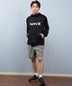 Hurley ハーレー 水着 ラッシュガード ジップアップ パーカー メンズ UVカット ロゴ シンプル MSRG251010(BLK-S)