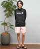Hurley ハーレー 水着 ラッシュガード 長袖 Tシャツ ロンT メンズ UVカット ロゴ ジップアップ MSRG251012(CGHT-S)