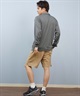 Hurley ハーレー 水着 ラッシュガード 長袖 Tシャツ ロンT メンズ UVカット ロゴ ジップアップ MSRG251012(CGHT-S)