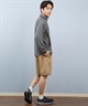 Hurley ハーレー 水着 ラッシュガード 長袖 Tシャツ ロンT メンズ UVカット ロゴ ジップアップ MSRG251012(CGHT-S)