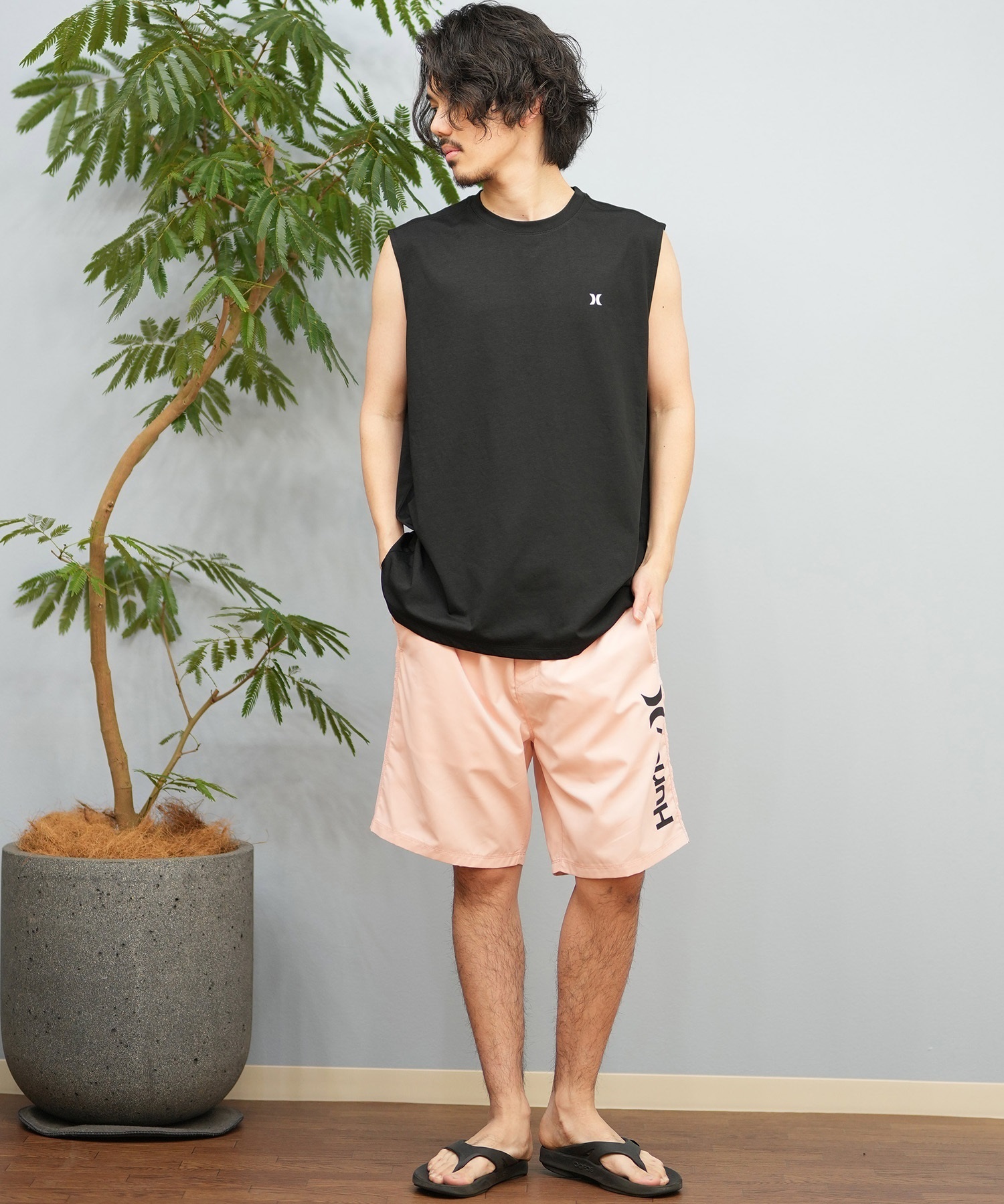 Hurley ハーレー 水着 ラッシュガード タンクトップ メンズ UVカット