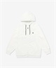 Hurley ハーレー 水着 ラッシュガード 長袖 ジップアップ パーカー メンズ バックプリント 水陸両用 吸水速乾 UVカット MUFZ251015(WHT-M)