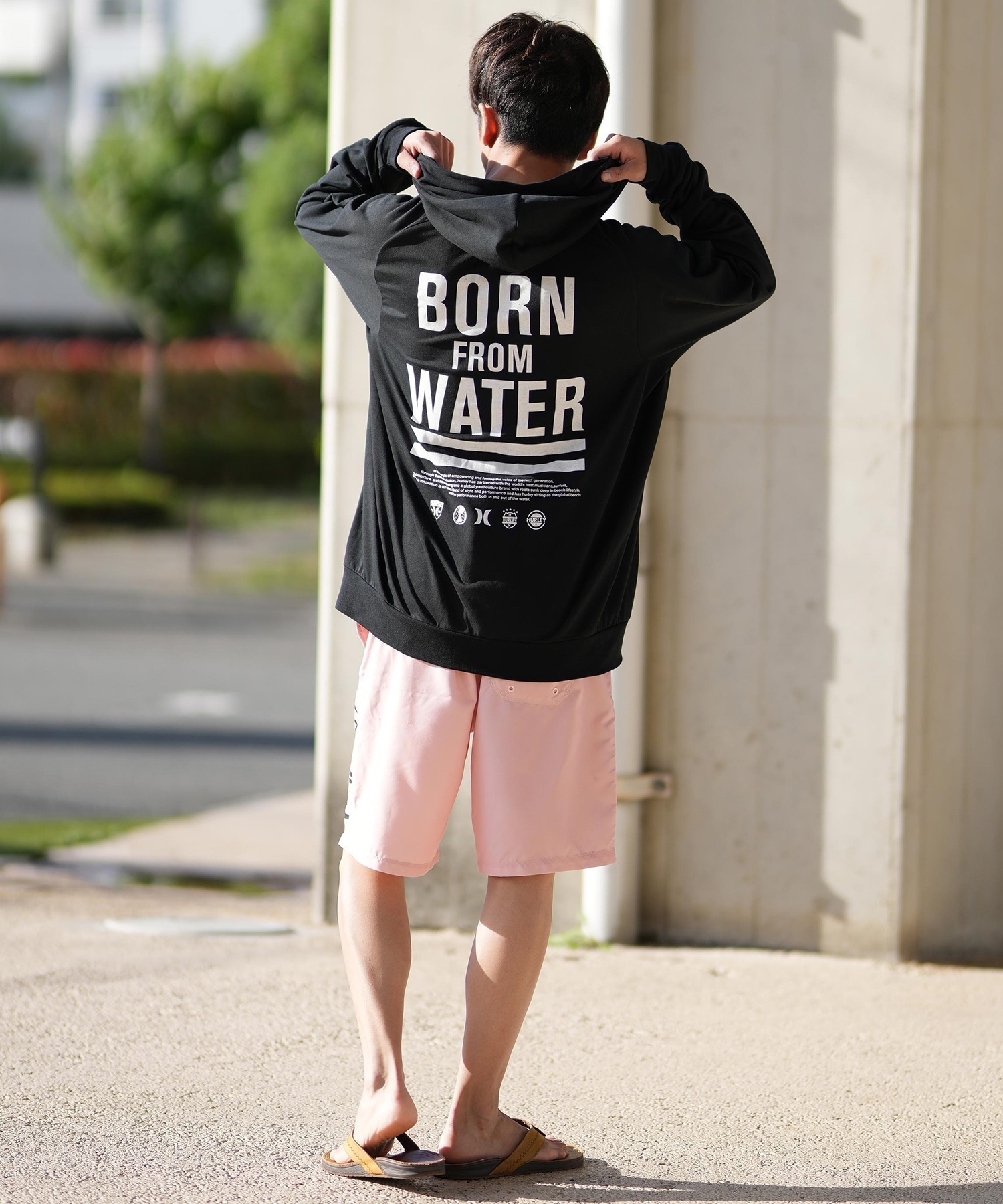 人気 Hurley ハーレー 水着 サーフ  ラッシュガード 長袖 Hurley ラッシュガード HURLEY/ハーレー 水陸両用 UVカット